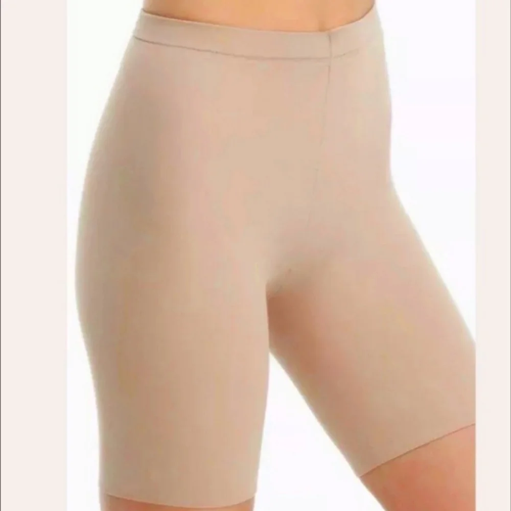 SPANX NWOT power Shaper open gusset w bra loop holes nude high-waisted - Picture 4 of 13